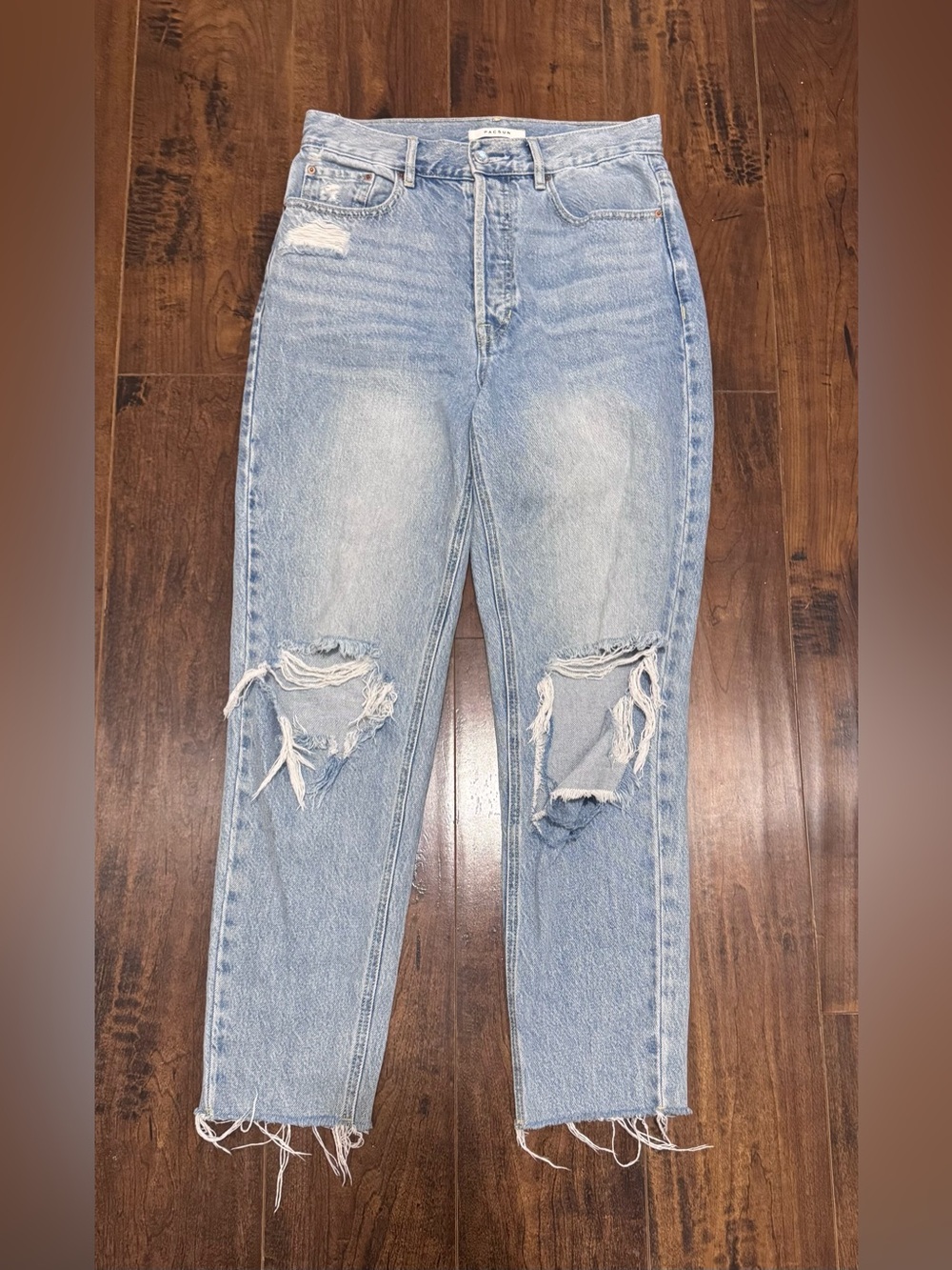 PacSun Ultra High Rise Slim Ripped Jeans Size 27